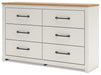 Linnocreek Dresser and Mirror - M&M Furniture (CA)