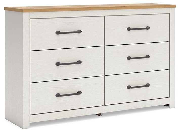 Linnocreek Dresser and Mirror - M&M Furniture (CA)