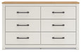 Linnocreek Dresser and Mirror - M&M Furniture (CA)