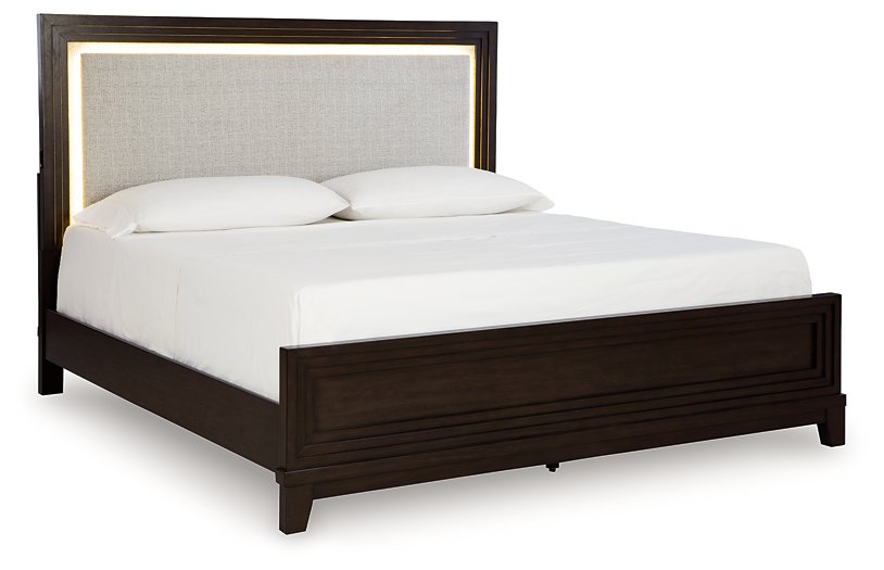 Neymorton Upholstered Bed - M&M Furniture (CA)