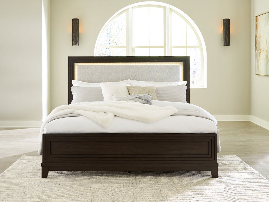 Neymorton Upholstered Bed - M&M Furniture (CA)