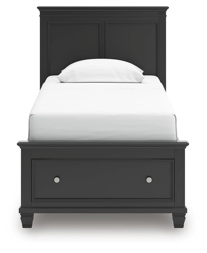 Lanolee Panel Storage Bed