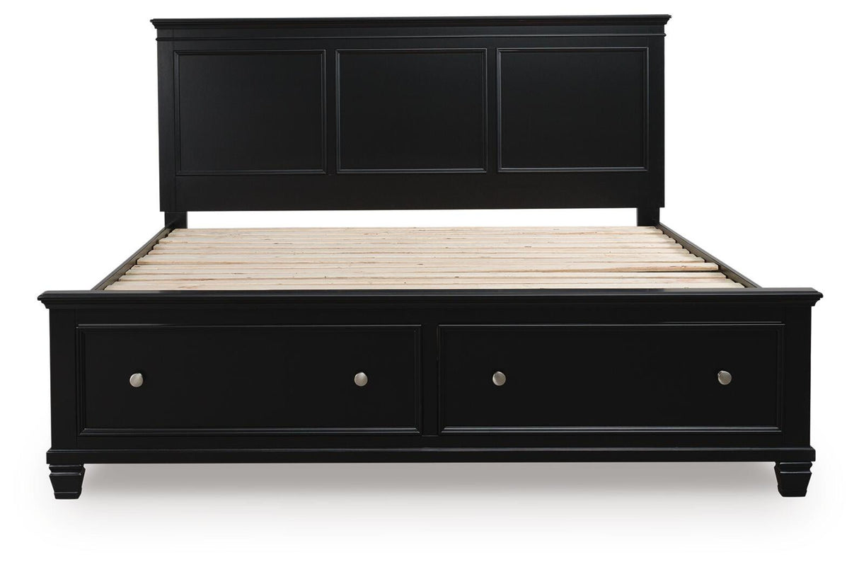 Lanolee Panel Storage Bed