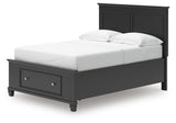 Lanolee Panel Storage Bed