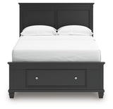 Lanolee Panel Storage Bed