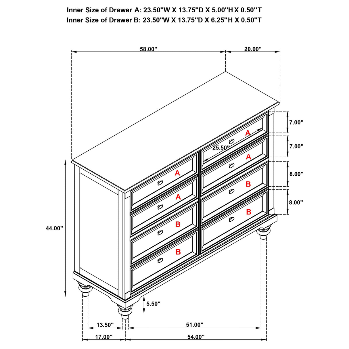 Andover Bedroom Set