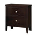 Carlton 2-drawer Rectangular Nightstand Cappuccino - M&M Furniture (CA)