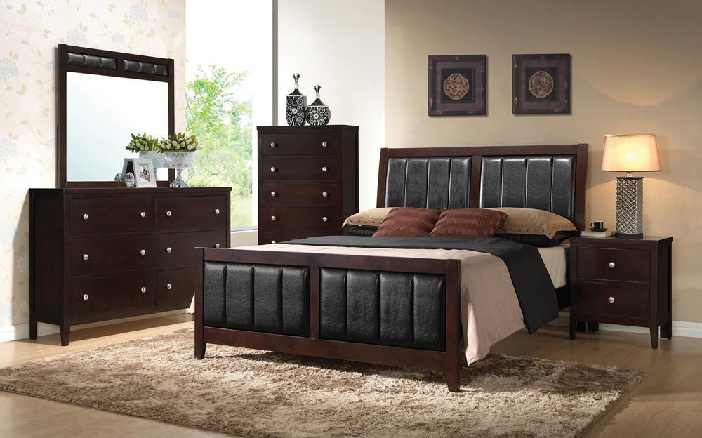 Carlton 6-drawer Rectangular Dresser Cappuccino - M&M Furniture (CA)
