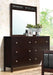 Carlton 6-drawer Rectangular Dresser Cappuccino - M&M Furniture (CA)