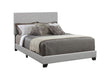 Dorian Upholstered Full Bed Grey - M&M Furniture (CA)