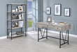 Analiese 4-shelf Open Bookcase Grey Driftwood - M&M Furniture (CA)