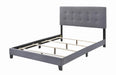 Mapes Tufted Upholstered Full Bed Grey - M&M Furniture (CA)