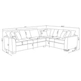 Ashford Fold-Out Sleeper Sectional Sofa