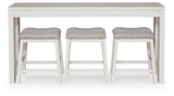 Robbinsdale Counter Height Dining Table and 3 Barstools Set