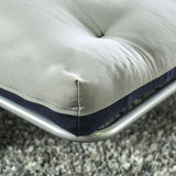 Aksel Black/Red Futon Mattress, Black, Red & Gray