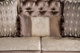 Albacete Loveseat Campage & Walnut