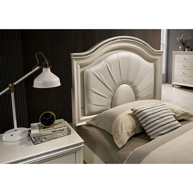 Allie Bed Beige & Pink