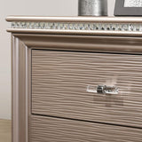 Allie Bed Beige & Pink