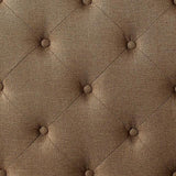 Carly Cal.King, E.King, Full, & Queen Bed Grey & Brown