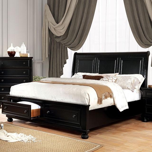 Castor Brown Cherry Queen, E.King, & Cal.King Bed