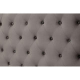 Cayla Cal.King, E.King, & Queen Bed Silver & Grey