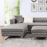 CIABATTONI Sectional, Gray