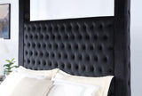 Etherea Bed Gray & Black