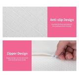 Forsythia 12" Green Tea Gel Memory Foam