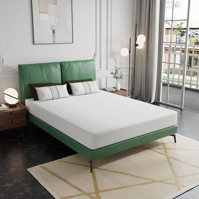 Forsythia 8" E.King Green Tea Gel Memory Foam