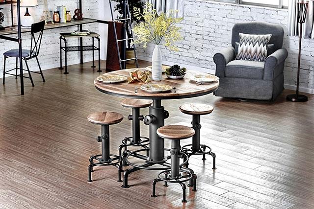 Foskey 5 Pc Counter Ht Table Set