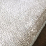 Benigno Love Seat Silver & Gray