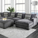 KAYLEE U-Shaped Sectional, Right Chaise - M&M Furniture (CA)
