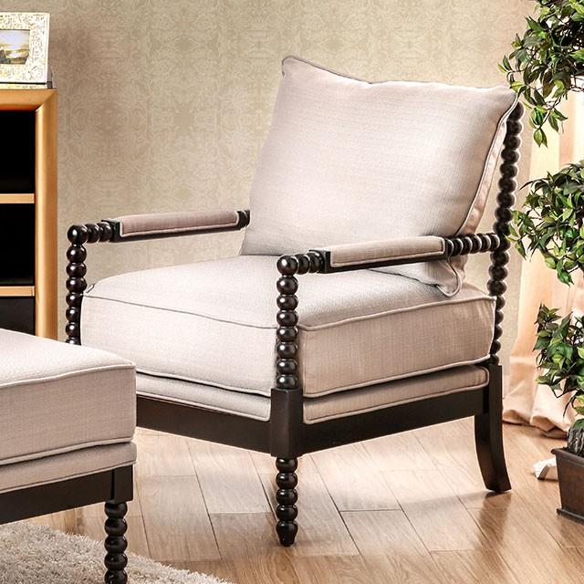 SYBIL Beige Accent Chair image