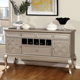 Amina Champagne Dining Table