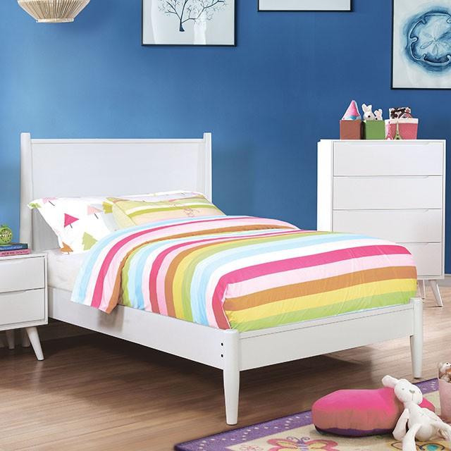 LENNART II Black & White Cal.King, E.King, Full, Queen, Twin Bed