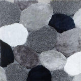 Vancouver Gray/Navy 5' X 7' Area Rug