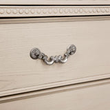 Pamphilos 4 & 5 Piece Queen Bedroom Set Gray & White
