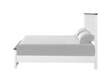Pinetop Twin & Full Bed White & Blue