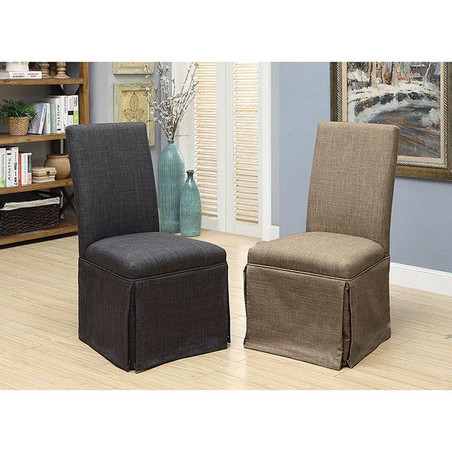 Kortrijk Side Chair Brown