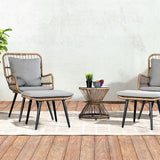 Chandu 6 Pc. Conversation Set