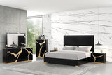 Goldsberg E.King & Queen Bed Grey & Pink