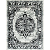 Serang Gray/Black 5' X 7' Area Rug
