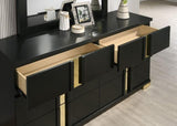 Lillestrom Bed Black