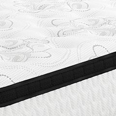 Chime 12 Inch Hybrid Mattress Set - M&M Furniture (CA)