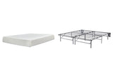 10 Inch Chime Memory Foam Mattress Set