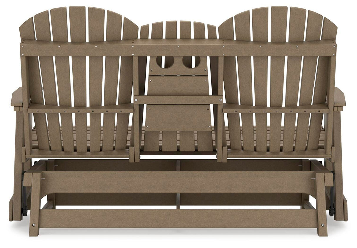Hyland wave Outdoor Glider Loveseat