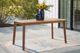 Janiyah Outdoor Dining Table - M&M Furniture (CA)