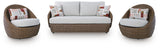 Double Point Outdoor Seating Set
