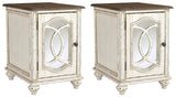 Realyn End Table Set