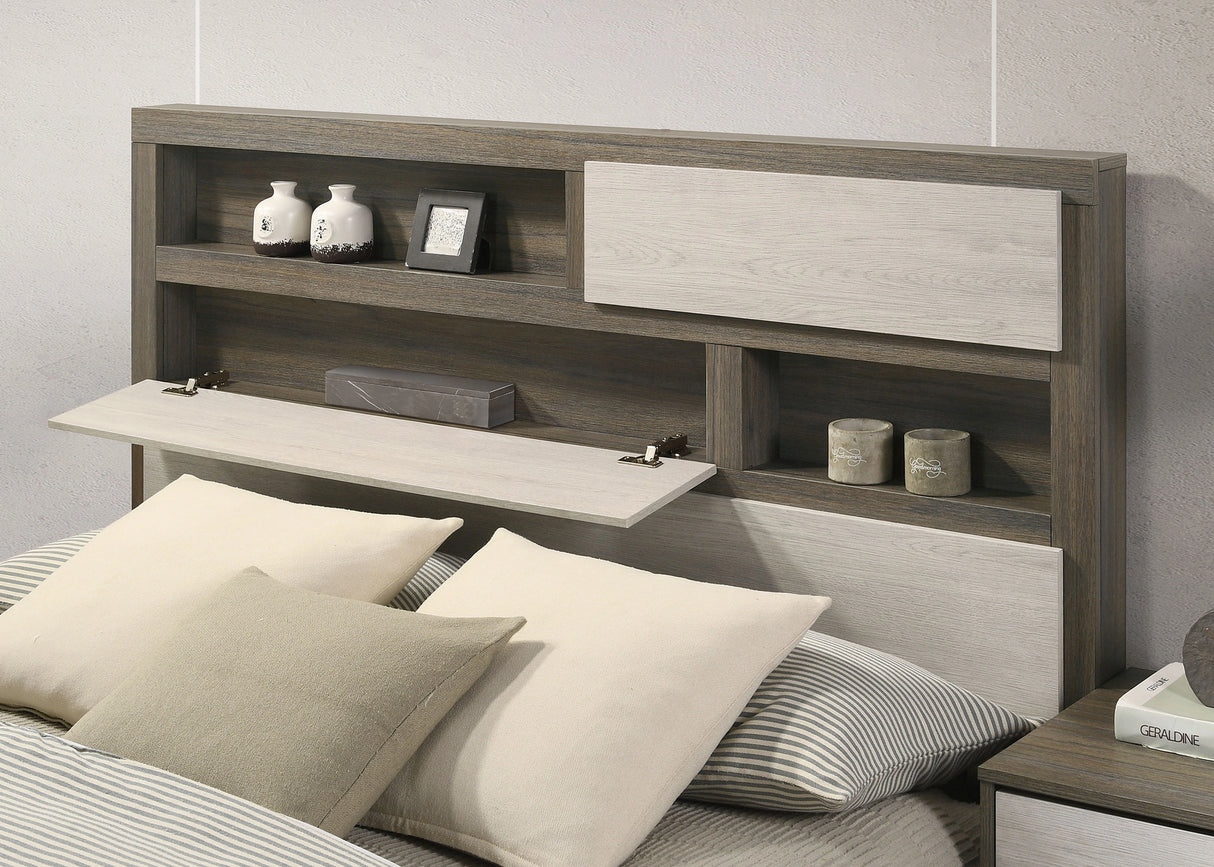 Fenwick Bookcase Platform Bed